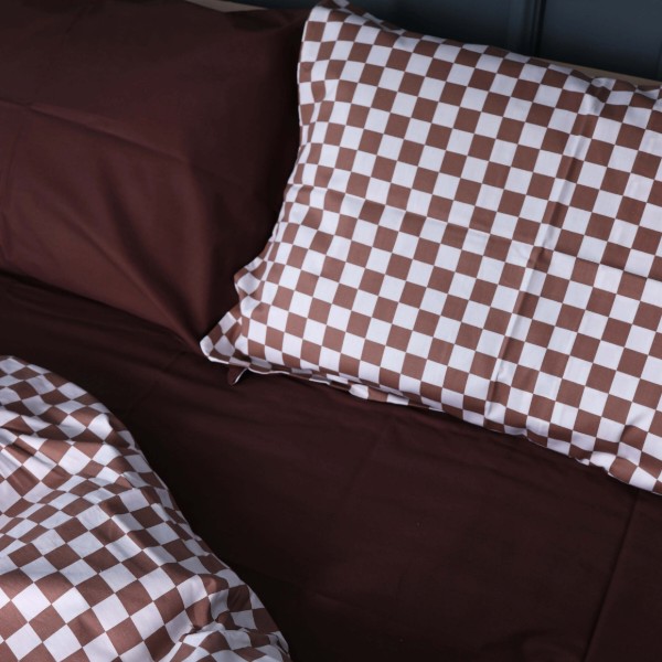 Фото - Комплект постільної білизни MirSon 22-1369 Classic Checkers 220х240 (2200010473827)